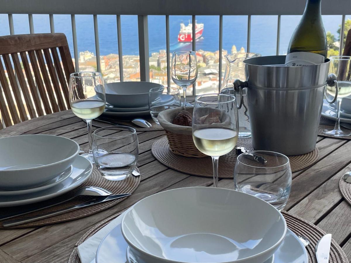 F3 Gd Standing 87 M2 Extraordinaire Vue Mer Pano Bastia  Zewnętrze zdjęcie