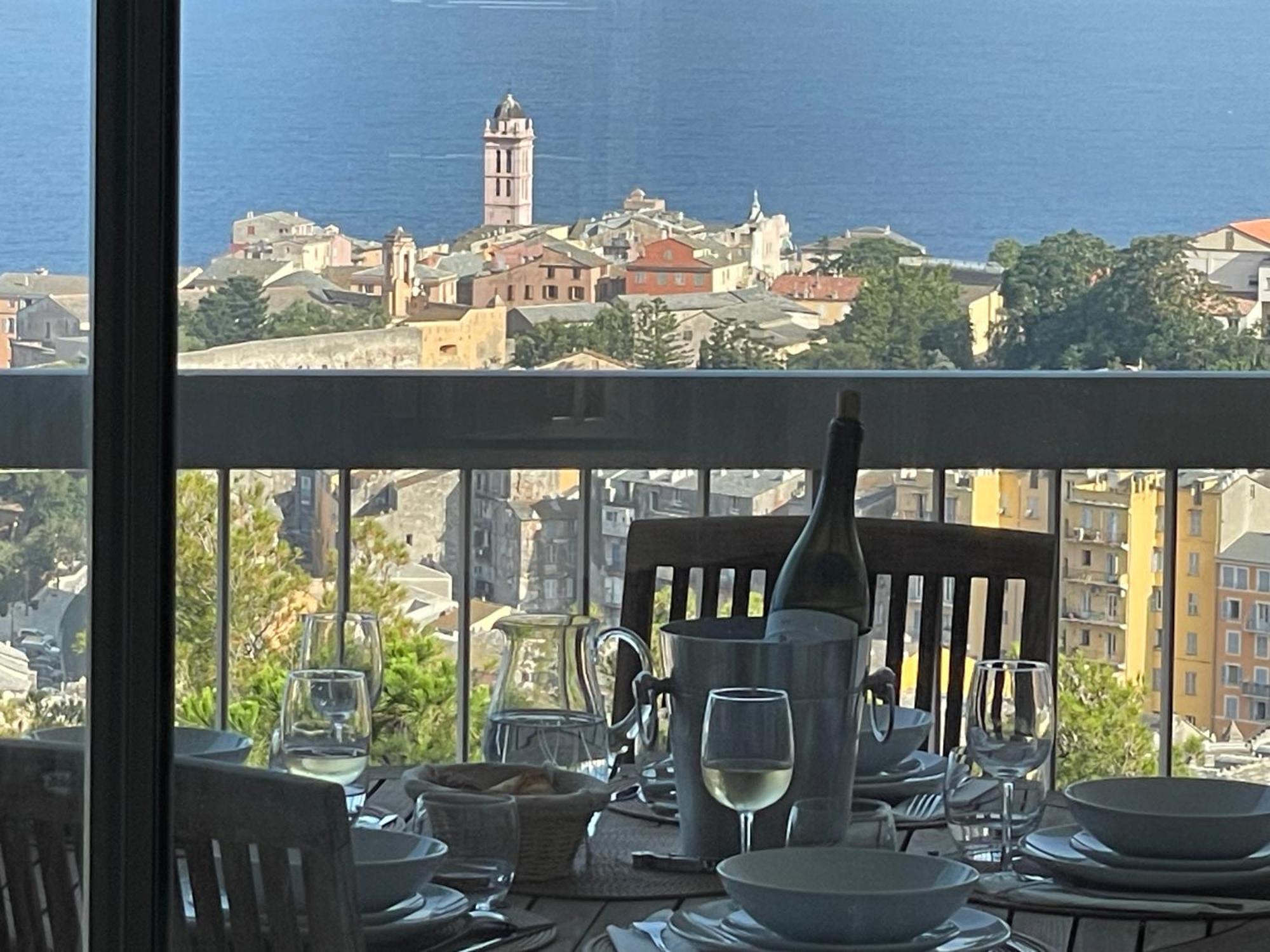 F3 Gd Standing 87 M2 Extraordinaire Vue Mer Pano Bastia  Zewnętrze zdjęcie
